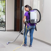ProTeam Super Coach Pro 6 Qt. Backpack Vacuum with Telescoping Wand and Xover Floor Tool | Ultimate Cleaning Efficiency