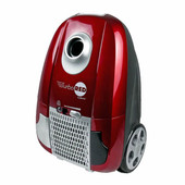 Atrix Turbo Red 6 Qt. Variable Speed Canister Vacuum with HEPA Filtration and Tool Kit - 120V, 1400W