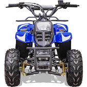  Mototec Rex 110cc 4-stroke Kids Gas Atv Blue 