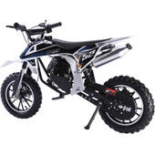  Mototec Warrior 52cc 2-stroke Kids Gas Dirt Bike Black 