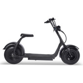  Mototec Fat Tire 60v 18ah 2000w Lithium Electric Scooter Black 