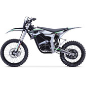  Mototec Venom 72v 12000w 50ah Electric Dirt Bike White 