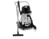 Powr-Flite 20 Gallon Stainless Steel Wet/Dry Vacuum with Toolkit - Robust Cleaning Power and Comprehensive Versatility