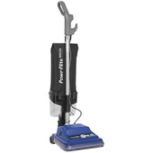  Powr-Flite 12" Upright Vacuum Cleaner with Bagless Dirt Cup - Efficient Cleaning and Easy Maintenance 