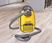 Vapamore Vento 4.23 Qt. Canister Power Vacuum System with HEPA Filtration and Tool Kit - Efficient Cleaning and Superior Filtration