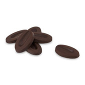 Valrhona Guanaja 70% Dark Chocolate Féve 6.6 lb. - 3/Case - Exquisite Gourmet Dark Chocolate in Bulk