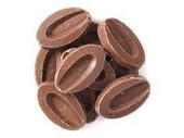 Valrhona Jivara 40% Milk Chocolate Féve 6.6 lb. - 3/Case - Exceptional Milk Chocolate in Bulk