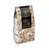 Valrhona Caramelia 36% Milk Chocolate Féve 6.6 lb. - 3/Case - Irresistible Milk Chocolate in Bulk