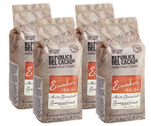  República del Cacao Ecuador 40% Milk Chocolate Couverture 5.5 lb. - 4/Case - Premium Milk Chocolate for Artisanal Delights 