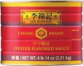 LEE KUM KEE Lee Kum Kee Chung Brand 4 lb. 14 oz. Oyster Flavored Sauce - 6/Case - Elevate Your Dishes with Authentic Flavor