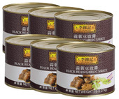 LEE KUM KEE Lee Kum Kee 5 lb. Black Bean Garlic Sauce - 6/Case - Savory and Bold Flavor Enhancer 