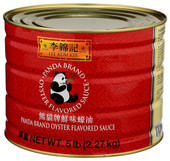 Lee Kum Kee Panda Brand Oyster Flavored Sauce 5 lb. Can - 6/Case - Authentic Umami Elevation