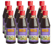 LEE KUM KEE Lee Kum Kee Vegetarian Hoisin Sauce 20 oz. - 12/Case - Plant-Based Flavorful Delight 