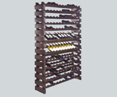 Franmara Modularack Pro Wall Mount Wooden 144 Bottle Wine Rack-Chicken Pieces