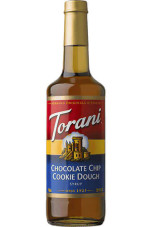 CHICKEN PIECES - Torani Chocolate Chip Cookie Dough Flavoring Syrup Plastic 750 mL Bonus Squeeze Pump