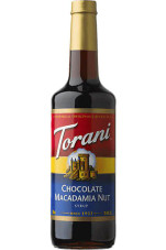 CHICKEN PIECES - Torani Chocolate Macadamia Nut Flavoring Syrup Plastic 750 mL Bonus Squeeze Pump