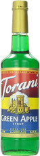 CHICKEN PIECES - Torani Green Apple Flavoring Syrup Plastic 750 mL Bonus Squeeze Pump