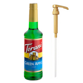 CHICKEN PIECES - Torani Green Apple Flavoring Syrup Plastic 750 mL Bonus Squeeze Pump