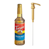 CHICKEN PIECES - Torani Hazelnut Flavoring Syrup Plastic 750 mL Bonus Squeeze Pump