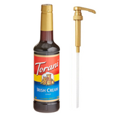 CHICKEN PIECES - Torani Irish Cream Flavoring Syrup Plastic 750 mL Bonus Squeeze Pump