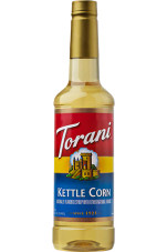 CHICKEN PIECES - Torani Kettle Corn Flavoring Syrup Plastic 750 mL Bonus Squeeze Pump