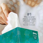 Kleenex Upright Professional 95 Sheet Facial Tissues Cube - 36/Case
