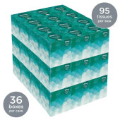 Kleenex® Professional 95 Sheet Facial Tissue Cube - 36/Case