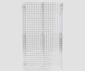 Chicken Pieces CP NSF Chrome Wire Security Cage - 18" x 36" x 61" | Secure Storage Solution