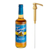 torani Torani Sugar-Free S'mores Flavoring Syrup Plastic 750 mL Bonus Squeeze Pump 