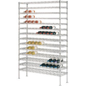 Metro Super Erecta Cradle Wine Rack 48" x 14" x 74 3/4" - Stylish and Space-Efficient Wine Storage
-Chicken Pieces