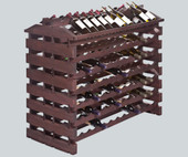 Franmara Modularack Pro Island 168 Bottle Wooden Wine Rack-Chicken Pieces
