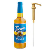 torani Torani Sugar-Free Mango Flavoring Syrup Plastic 750 mL Bonus Squeeze Pump