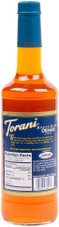 torani Torani Sugar-Free Orange Flavoring Syrup Plastic 750 mL Bonus Squeeze Pump