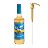 torani Torani Sugar-Free Peanut Butter Flavoring Syrup Plastic 750 mL Bonus Squeeze Pump 