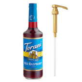 torani Torani Sugar-Free Red Raspberry Flavoring Syrup Plastic 750 mL Bonus Squeeze Pump 