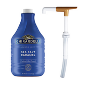 chicken pieces - Ghirardelli Sea Salt Caramel Flavoring Sauce 64 fl. oz. Bonus Squeeze Pump