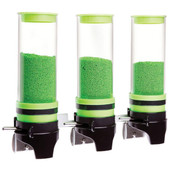  Cal-Mil Green 3 Cylinder Topping Click Dispenser - Efficient Portion Control for Delicious Toppings 