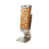 Rosseto EZ-PRO SS Stand 3.8 Liter Single Canister Snack/Cereal Dispenser - Efficient Dispensing, Durable Design