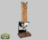 Rosseto EZ-SERV 4.9 Liter Single Canister Snack/Cereal Dispenser - Timeless Design, Precise Dispensing