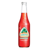 jarritos Jarritos Strawberry Soda 12.5 oz/18.75 lbs (24-Case) - Jarritos Strawberry: A Refreshing Mexican Strawberry Soft Drink with 100% Natural Sugar 