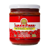 Inca's Food Rocoto Hot Pepper Paste 15.7 oz/(12-Case) - Essential Peruvian Red Pepper Paste-Chicken Pieces