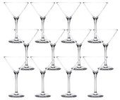 Libbey Domaine 8 oz. Elegant Martini Glass Set - 12/Case-Chicken Pieces