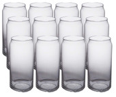 Libbey Crystal Clear Beverage Glassware - 12/Case - 20 oz. Can Glass-Chicken Pieces