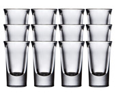 Libbey Elegant Glassware for Whiskey - 12/Case - 1 oz. Tall Shot Glass-Chicken Pieces