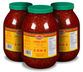 KOSA Sambal Oelek  Chili Sauce | Bulk Food Service 3.83L/135 oz (4/CASE)