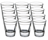 Libbey Case of 12 Durable 1.5 oz. Shot Glasses with 1 oz. Pour Line-Chicken Pieces