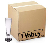 Libbey Catalina Case of 24 Chip-Resistant 12 oz. Footed Pilsner Glasses-Chicken Pieces