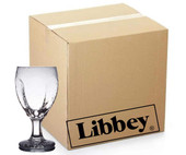 Libbey Chivalry 36-Case for Elegant Beverage Service - 12 oz. Goblet-Chicken Pieces