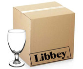 Libbey Embassy 36-Case for Elevated Beverage Service - 10.5 oz. Banquet Goblet-Chicken Pieces