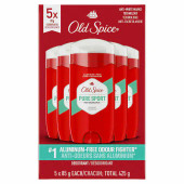 Old Spice High Endurance Deodorant, Aluminum Free, 5 x 85 g(8/CASE)-Chicken Pieces